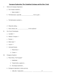 European Exploration, The Columbian Exchange and the Slave Trade