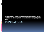 POPULATIONS