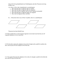 Five Ways to Prove that a Quadrilateral is a parallelogram