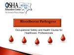 OSHA Bloodborne Pathogens