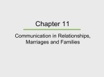 Chapter 10, Managing Conflict in Marriages and Families