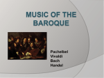 Music of the Baroque