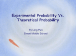 Experimental Probability Vs. Theoretical Probability