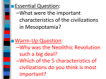 Warm-Up Question - Social Circle City Schools