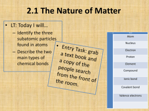 Notes on chemistry of life