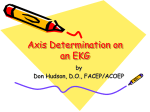 Axis Determination on an EKG