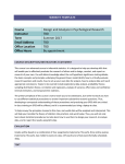 Course Design and Analysis in Psychological Research Instructor