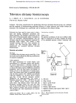 Television slit-lamp biomicroscopy