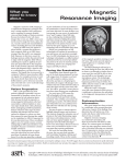 Magnetic Resonance Imaging - American Society of Radiologic