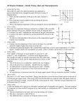 AP Physics Problems – Kinetic Theory, Heat