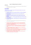 Cardiovascular 3 – Mechanical Properties of the Heart I