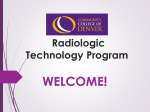 Radiologic Technology Program