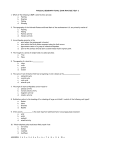 PHYSICAL GEOGRAPHY FINAL EXAM `PRACTICE TEST`