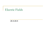 the electric field - IHS Physics Mr. Arnold