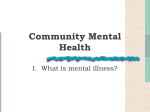 Community Mental Health