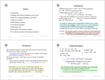 Outline Introduction Introduction Gibbs Free Energy