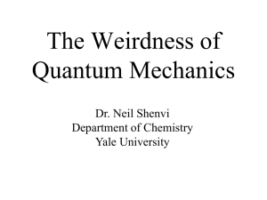 The Weirdness of Quantum Mechanics