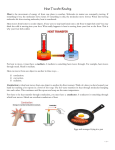 Heat review sheet