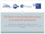 18F-Choline: Is shine-through effect an issue for