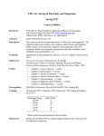 PHY 412 Advanced Electricity and Magnetism Spring 2017 Course