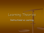 Learning Theories