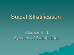 Social Stratification