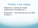 Tinnitus