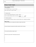 Physics Tested Targets