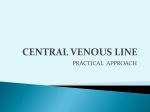 central venous line