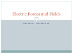 Electric Forces and Fields