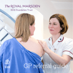 GP referral guide - The Royal Marsden