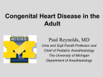 Congenital Heart Disease in the Adult