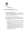 Auditory Brainstem Response Form