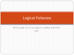 Logical Fallacies