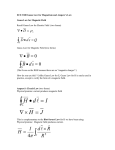 ECE 315 Lecture 8 – Gauss Law for Magnetism and Ampere`s Law