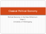 Classical Political Economy