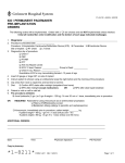 ICD/Permanent Pacemaker Pre-Implantation Orders