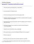 Chemistry and the Environment - Teach-n-Learn-Chem