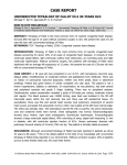 CONCLUSION: Uncorrected tetralogy of Fallot occurring at 30 years