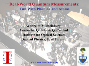 Real-World Quantum Measurements