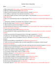 Weather Pattern Study Guide Key