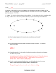 PTYS/ASTR 206 – Section 2 – Spring 2007 Activity #2: 1/18/07