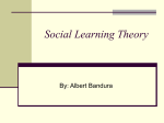 Social Learning Theory