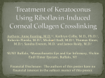 264: Treatment of Keratoconus Using Riboflavin