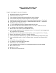 Circulatory system Study Guide (ch.13)