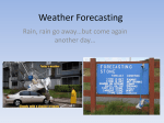 Weather Forecasting