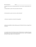 Practice Exam Worksheet 2