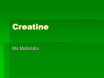 Creatine