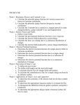 PHYSICS 208 Week 1 Mechanics Review and Coulomb`s Law a