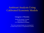 Calibrated Economic Models